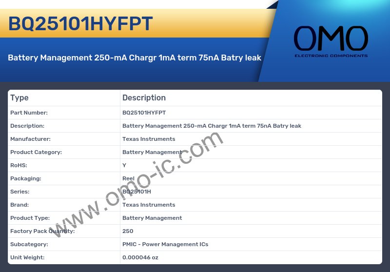 BQ25101HYFPT