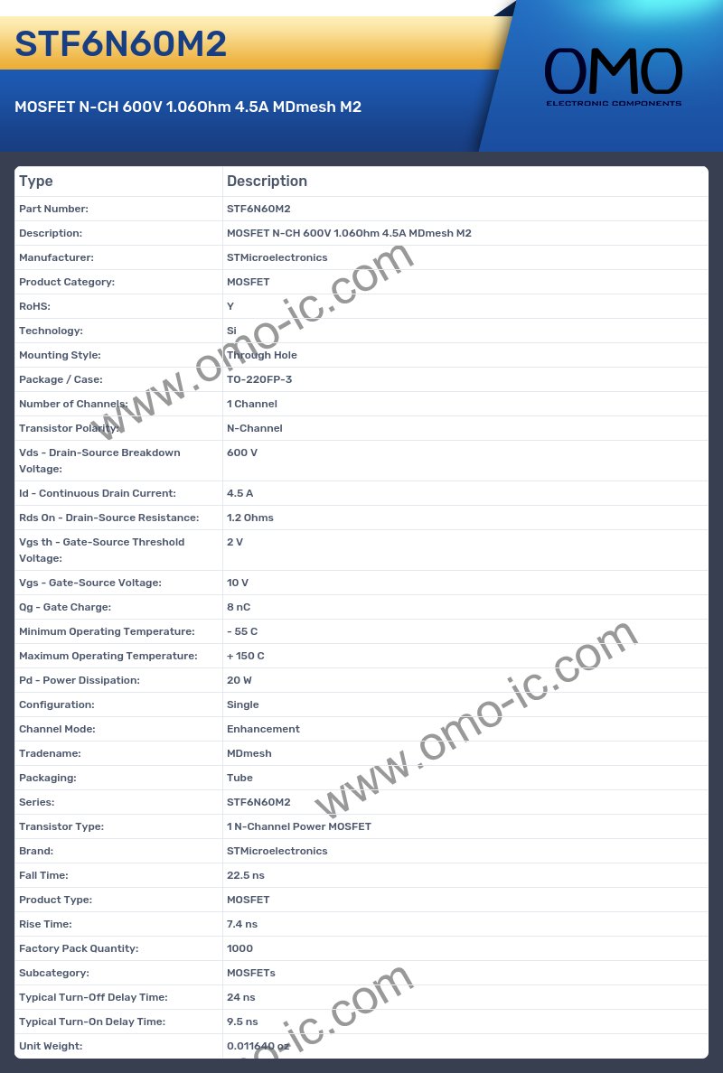 STF6N60M2