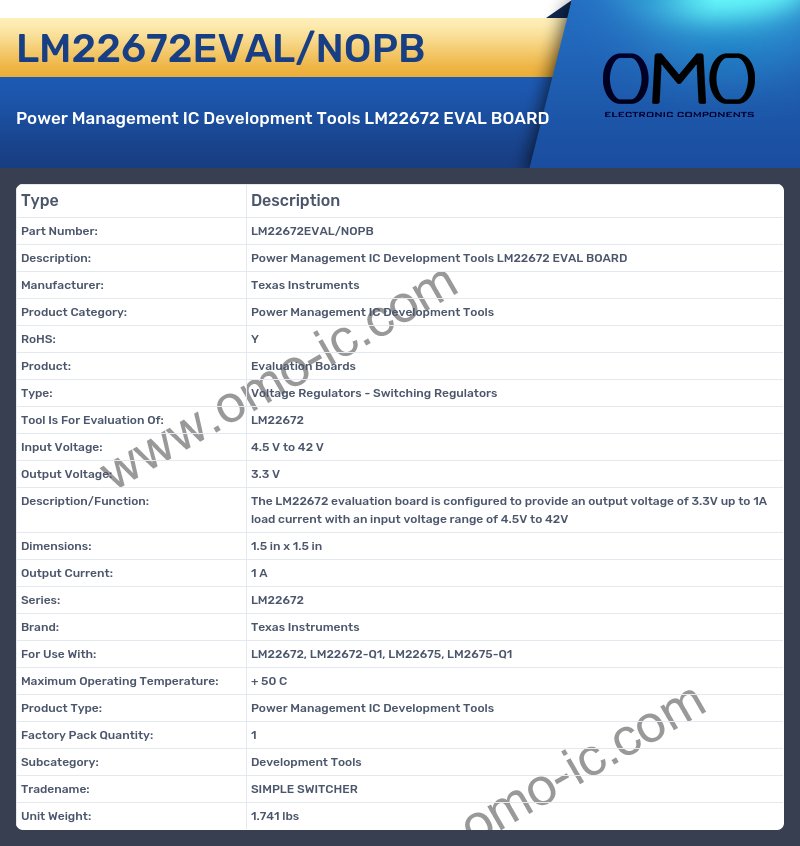 LM22672EVAL/NOPB