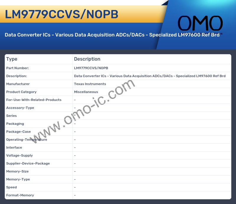 LM9779CCVS/NOPB