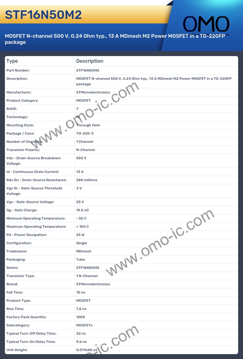 STF16N50M2