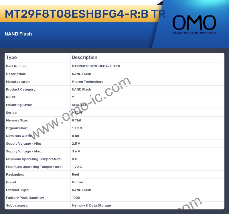 MT29F8T08ESHBFG4-R:B TR