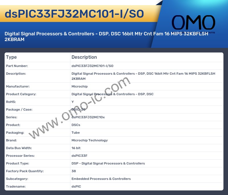 dsPIC33FJ32MC101-I/SO