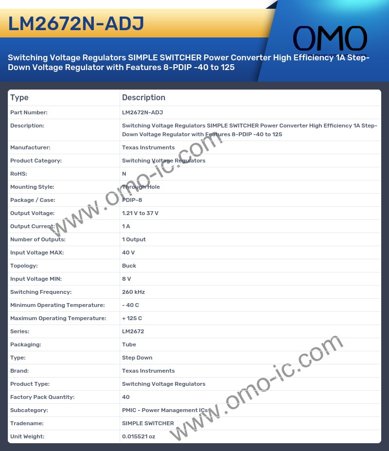 LM2672N-ADJ