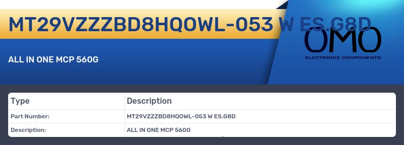 MT29VZZZBD8HQOWL-053 W ES.G8D