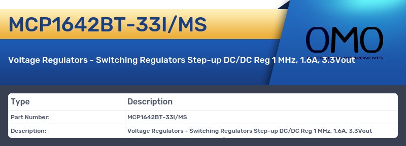 MCP1642BT-33I/MS