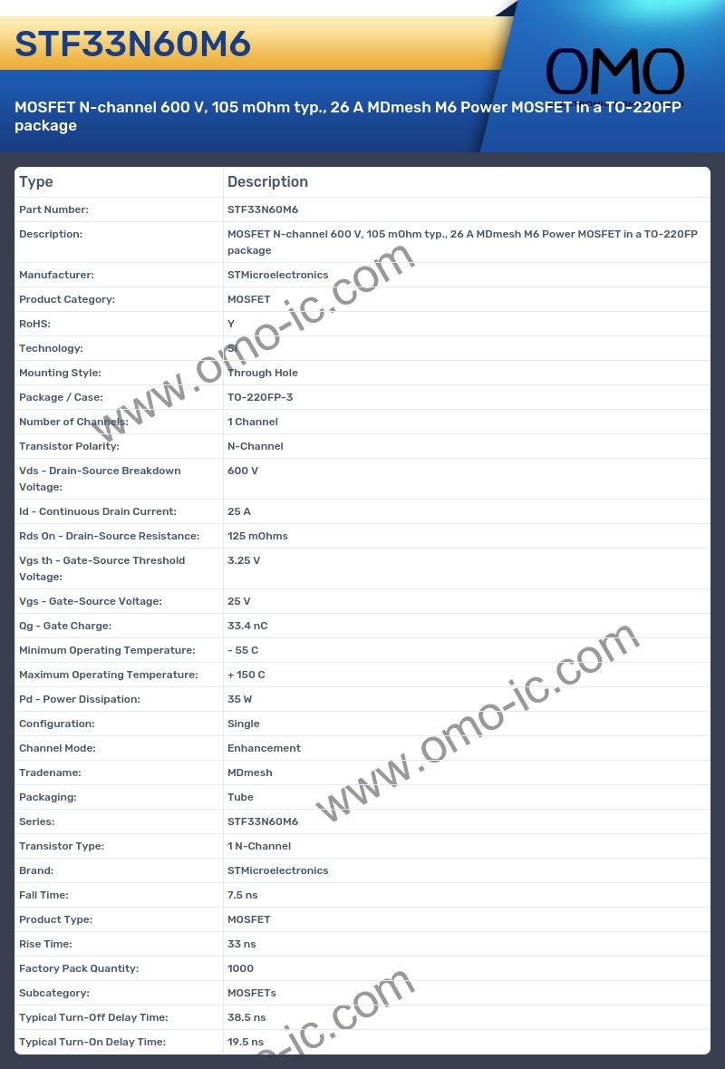STF33N60M6