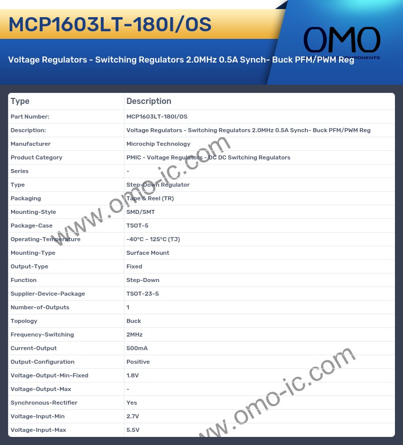 MCP1603LT-180I/OS
