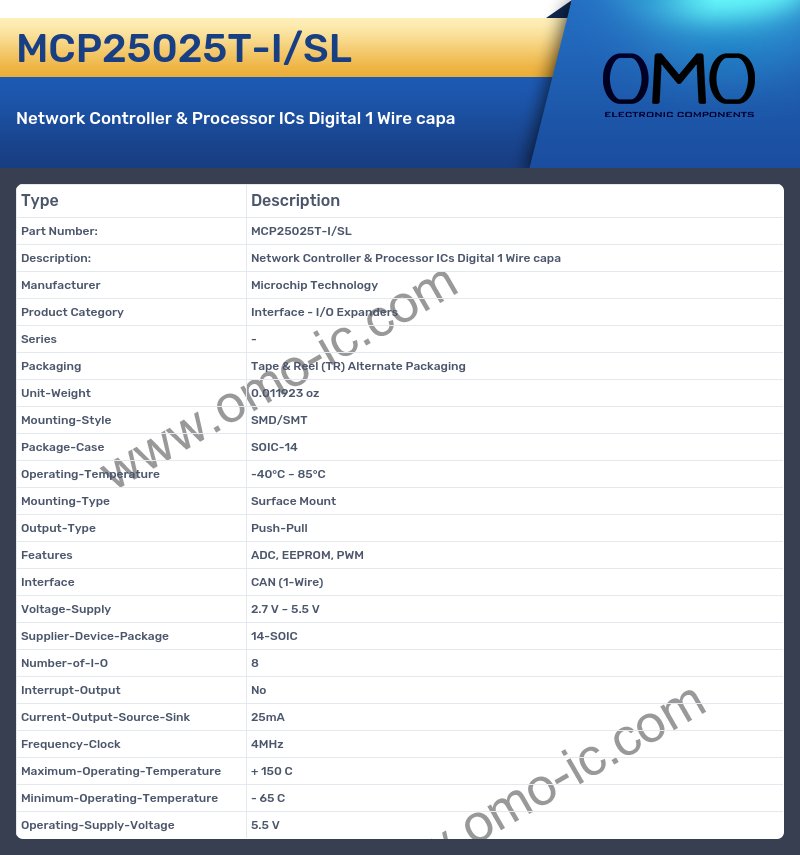 MCP25025T-I/SL