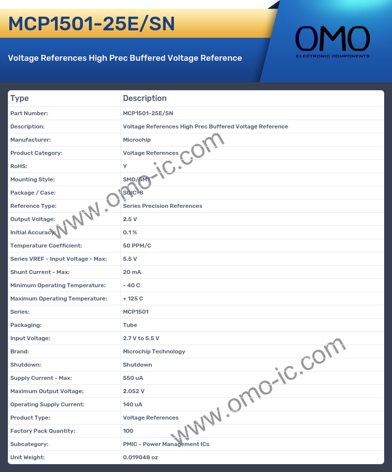 MCP1501-25E/SN