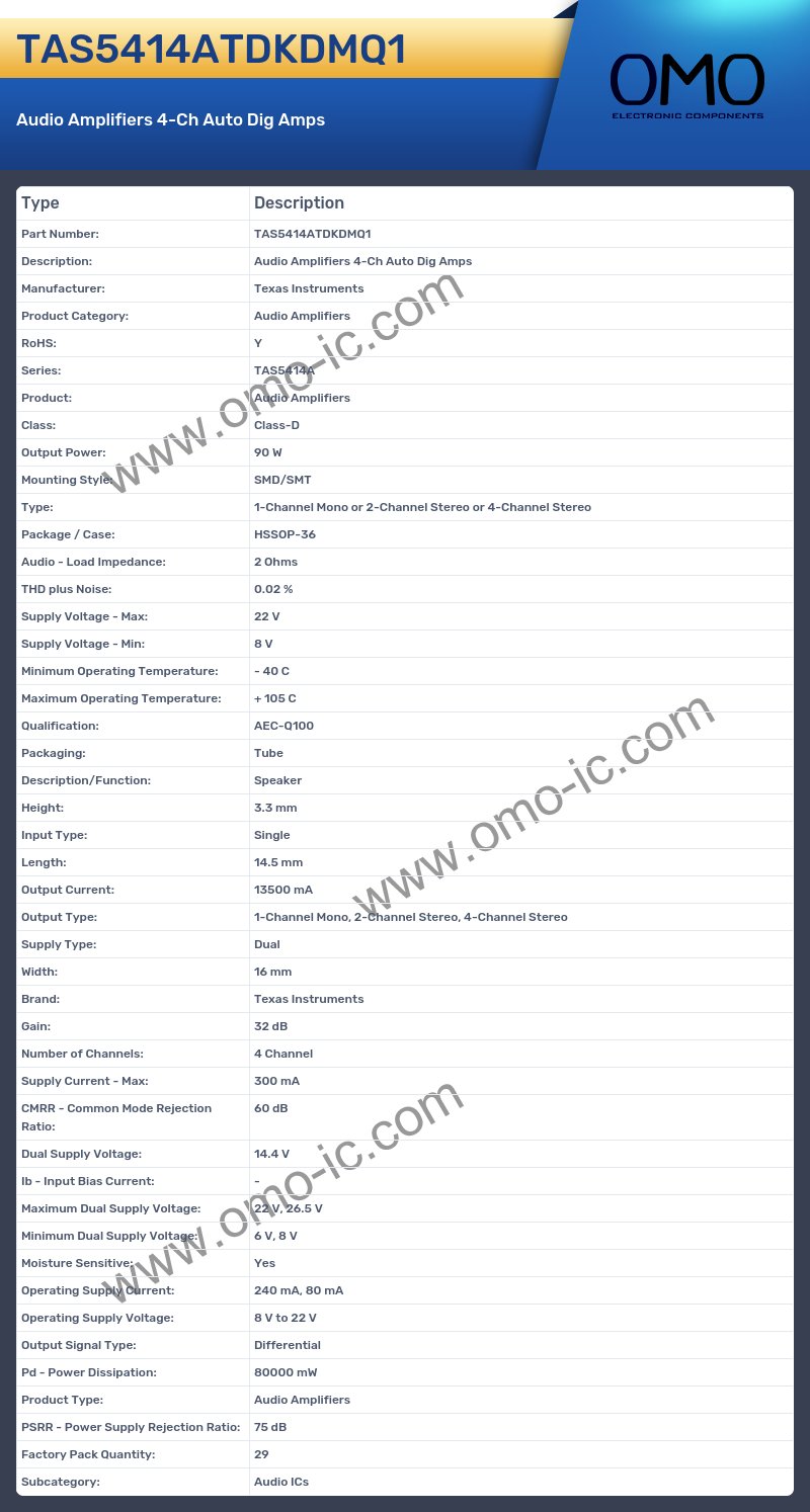 TAS5414ATDKDMQ1