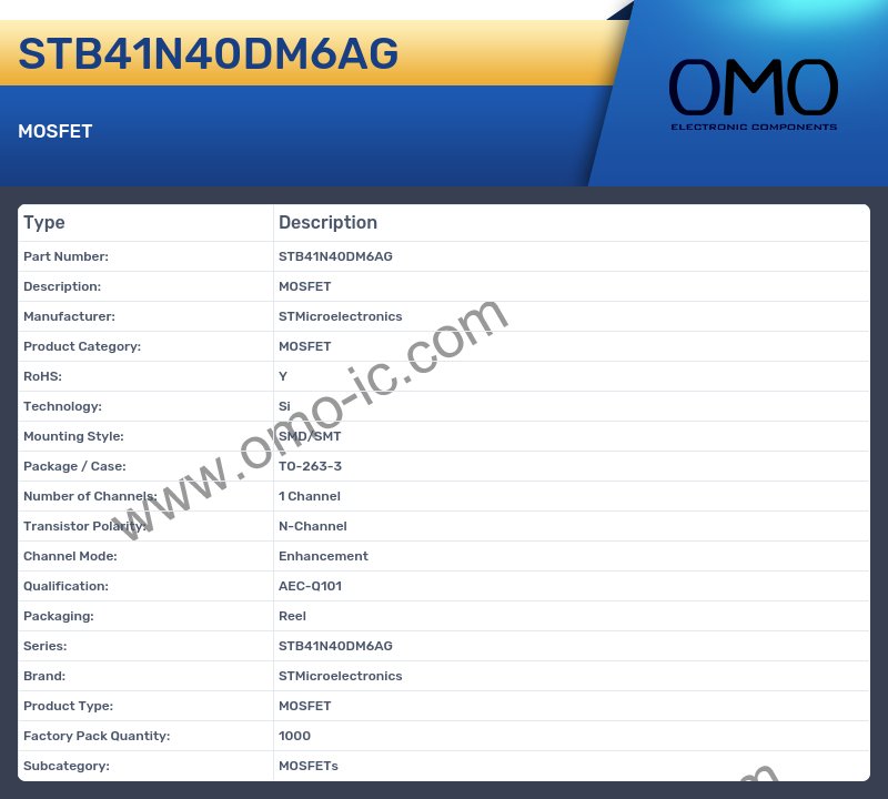 STB41N40DM6AG