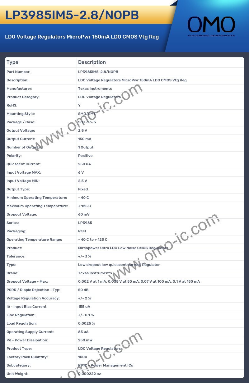 LP3985IM5-2.8/NOPB