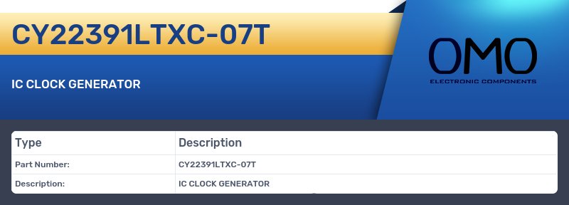 CY22391LTXC-07T