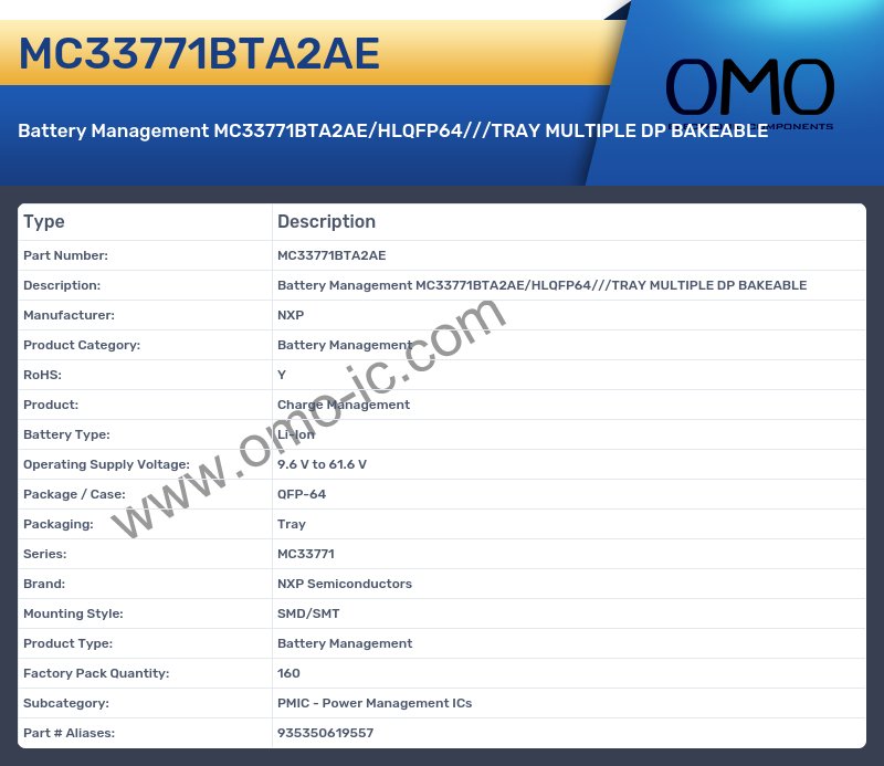 MC33771BTA2AE