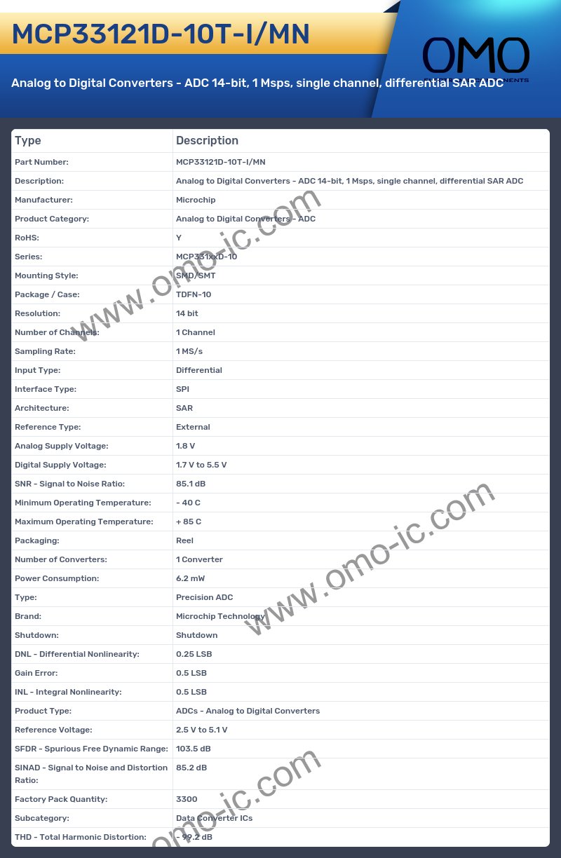 MCP33121D-10T-I/MN