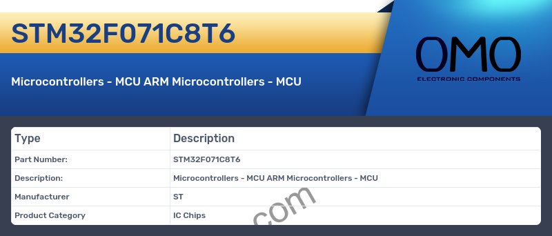 STM32F071C8T6