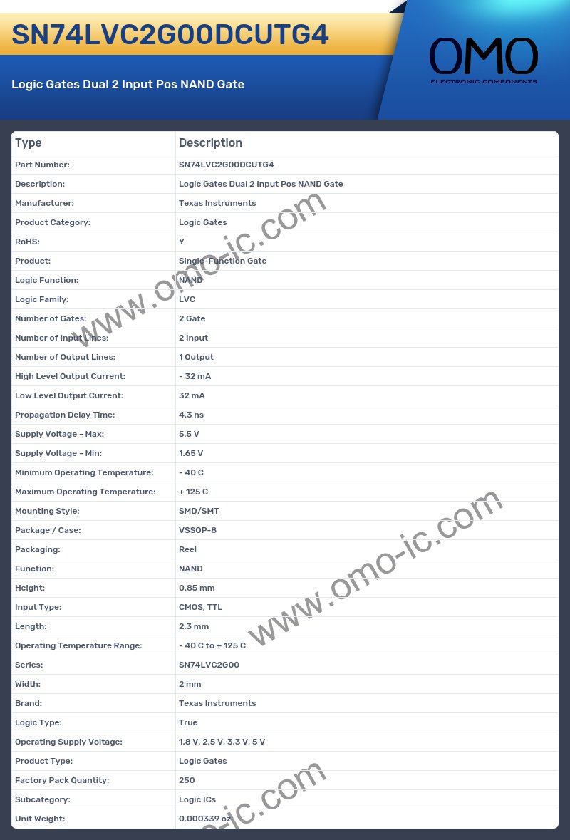 SN74LVC2G00DCUTG4