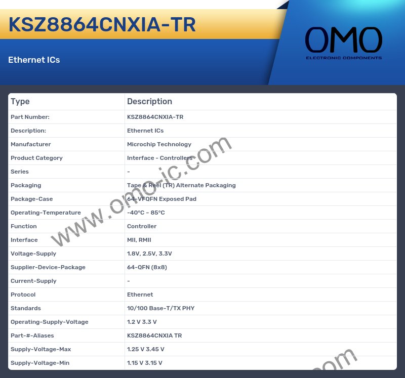 KSZ8864CNXIA-TR