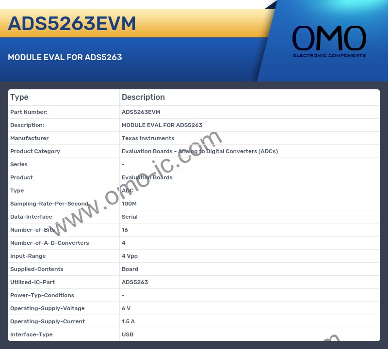 ADS5263EVM