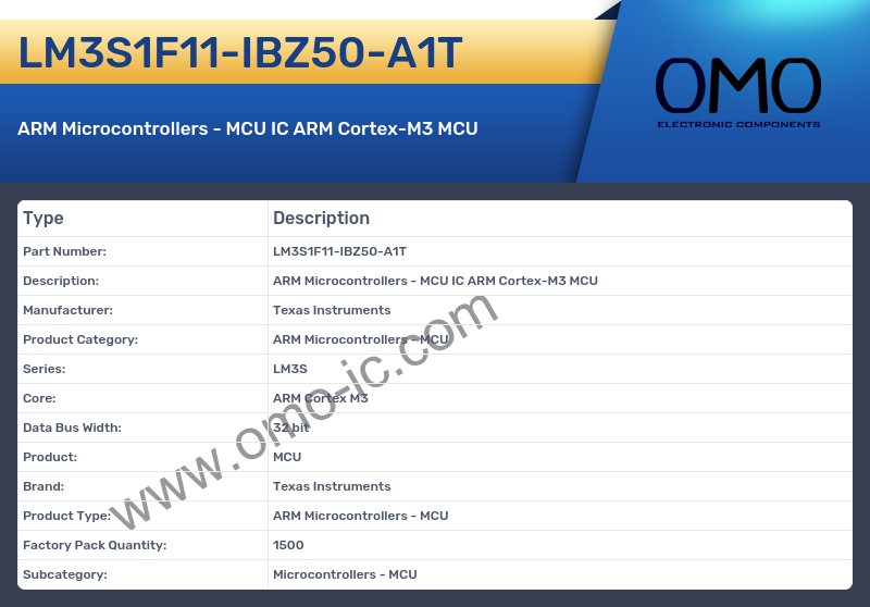 LM3S1F11-IBZ50-A1T