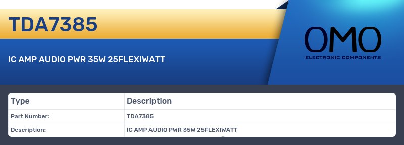 TDA7385