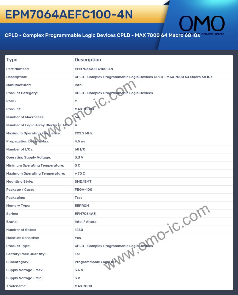 EPM7064AEFC100-4N