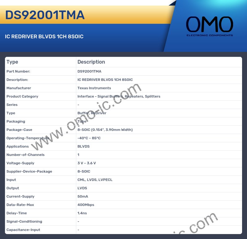 DS92001TMA