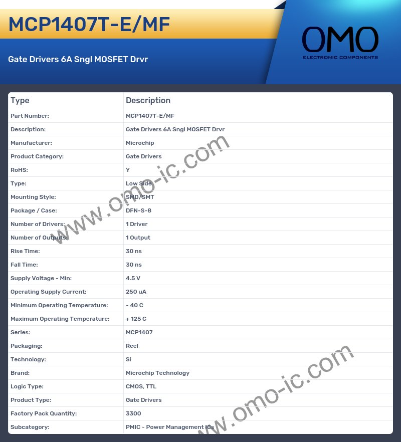 MCP1407T-E/MF