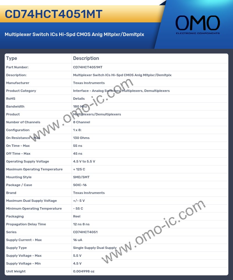 CD74HCT4051MT