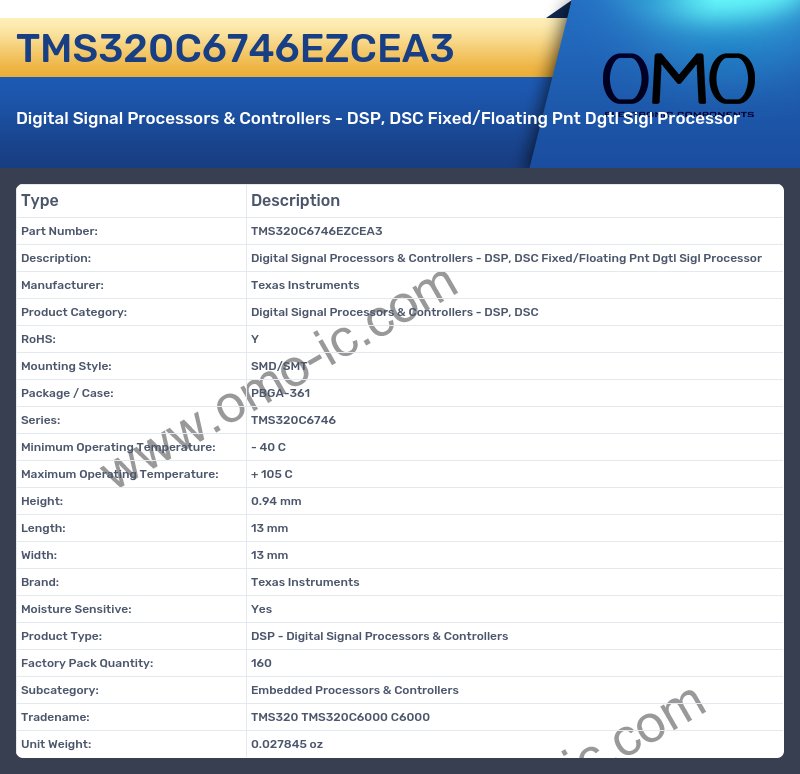TMS320C6746EZCEA3