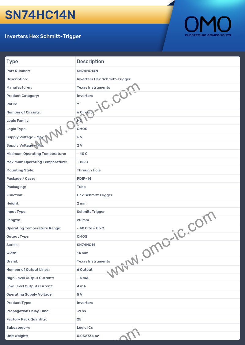 SN74HC14N