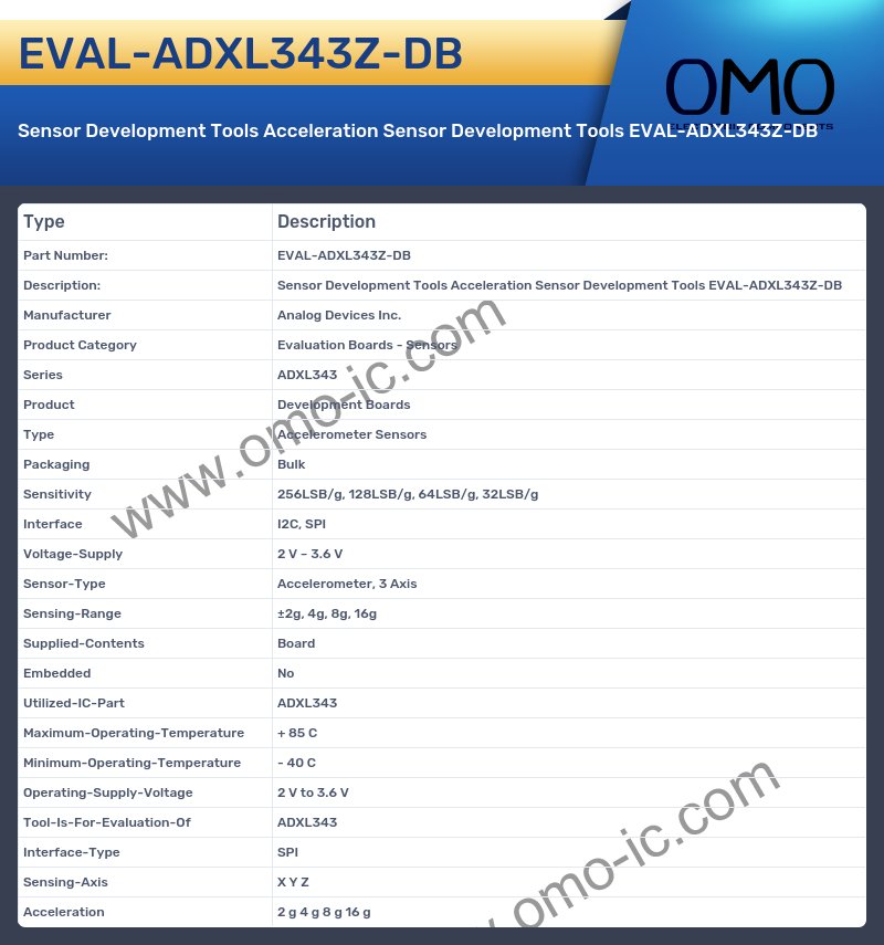 EVAL-ADXL343Z-DB