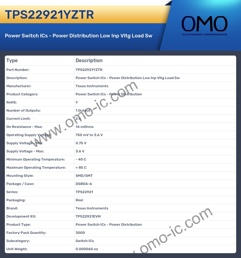 TPS22921YZTR