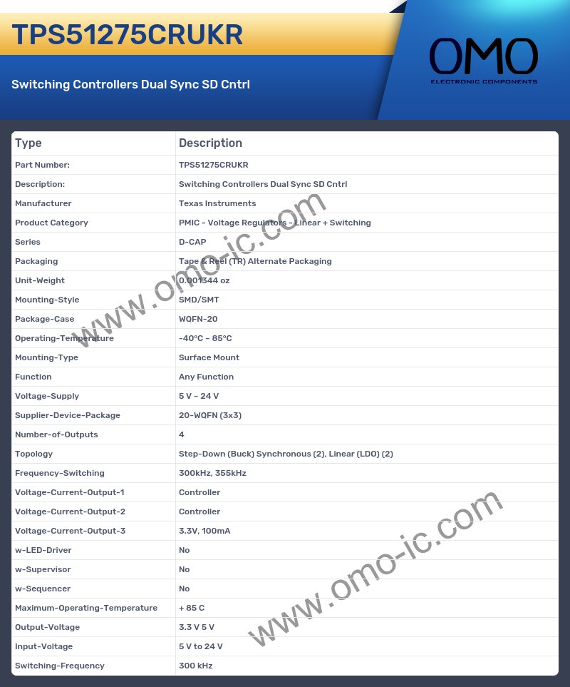 TPS51275CRUKR