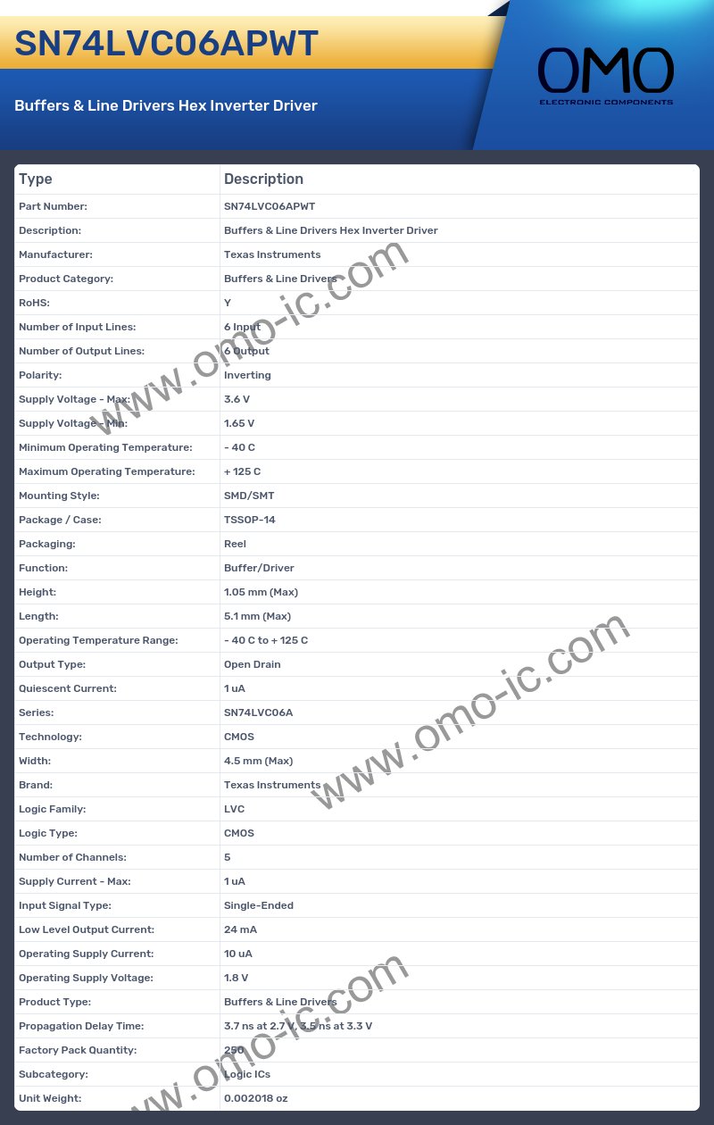 SN74LVC06APWT