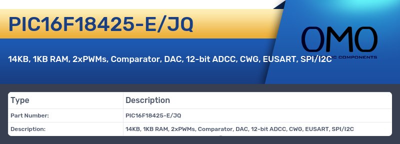 PIC16F18425-E/JQ
