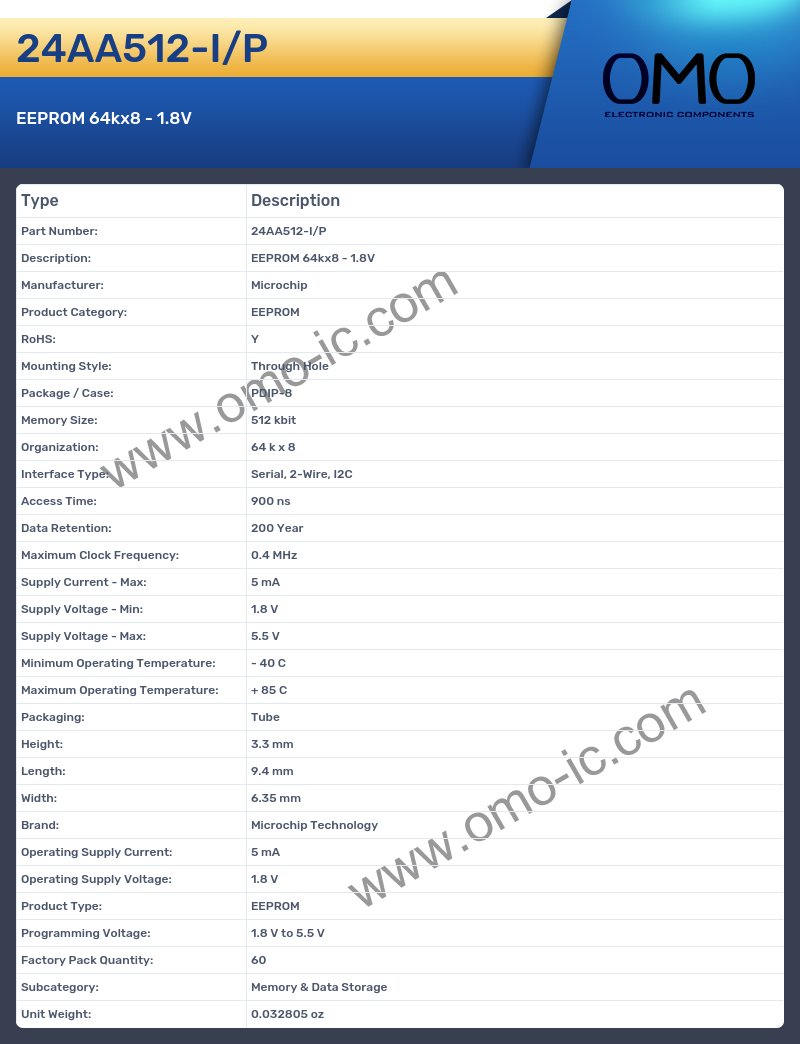 24AA512-I/P