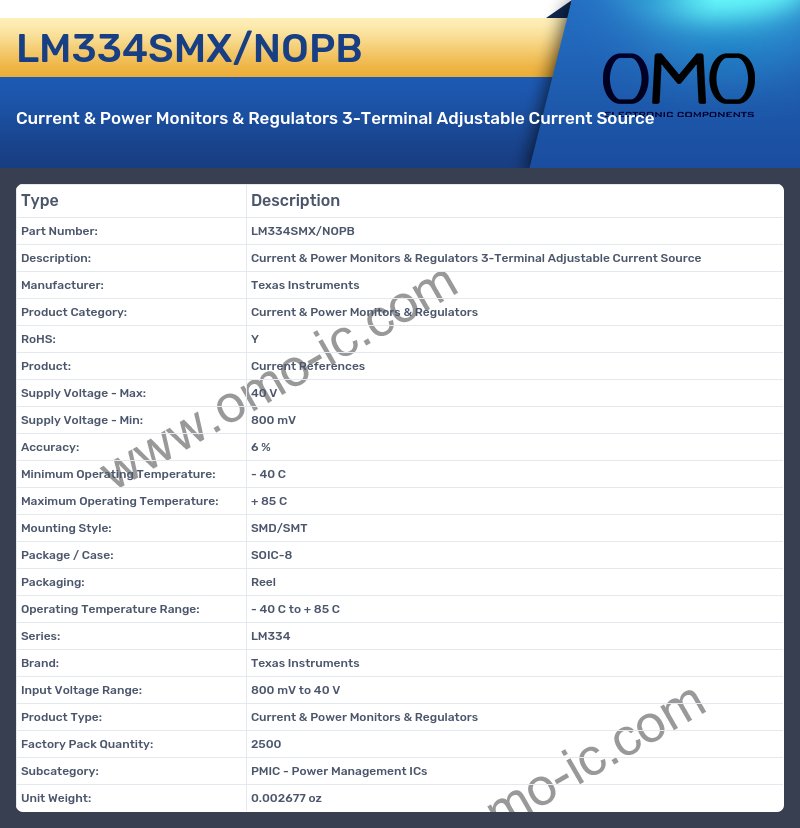 LM334SMX/NOPB