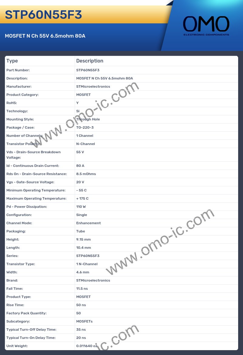 STP60N55F3