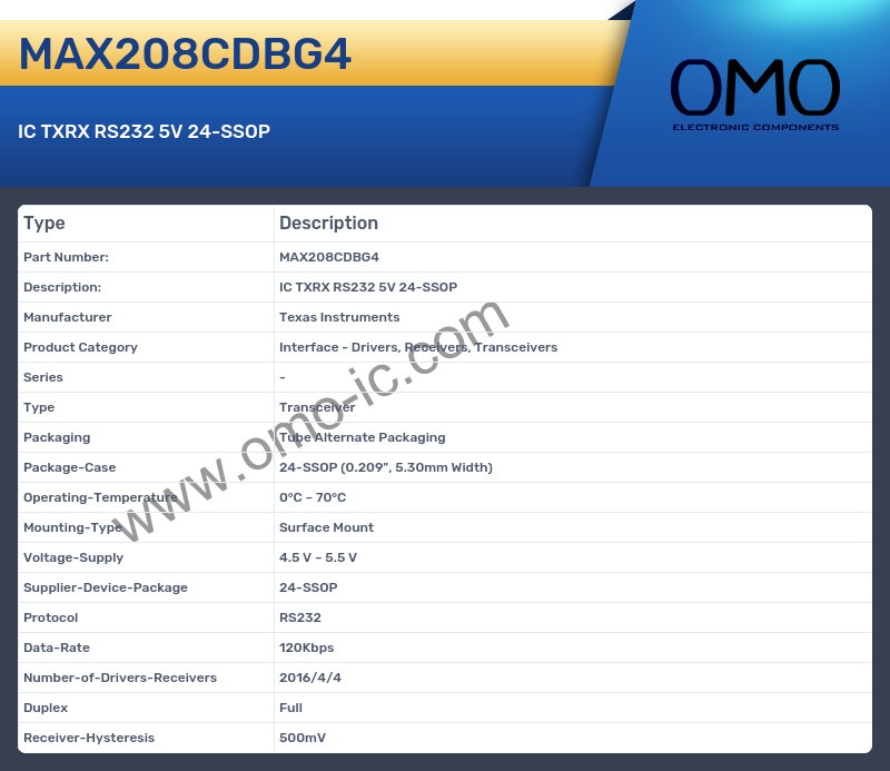 MAX208CDBG4