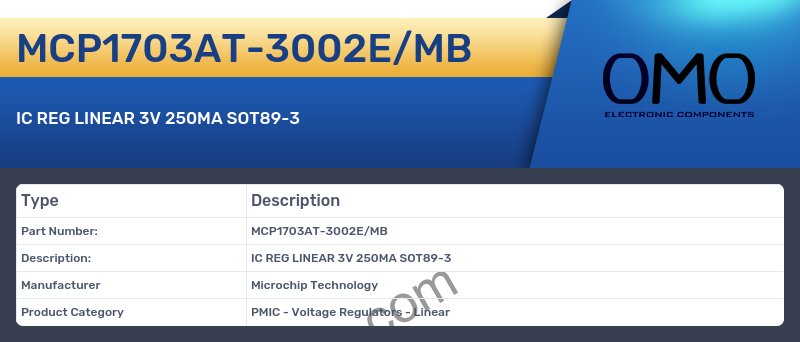 MCP1703AT-3002E/MB