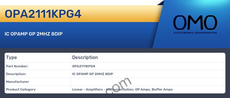 OPA2111KPG4