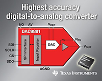 DAC9881 18-Bit, Single-Channel, Digital-to-Analog 