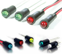 558 and 559 Series LED Panel-Mount Indicators