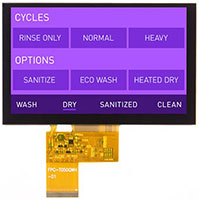 5" Color TFT LCD Display