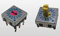 DR Series Ultra-Miniature DIP Rotary Switches